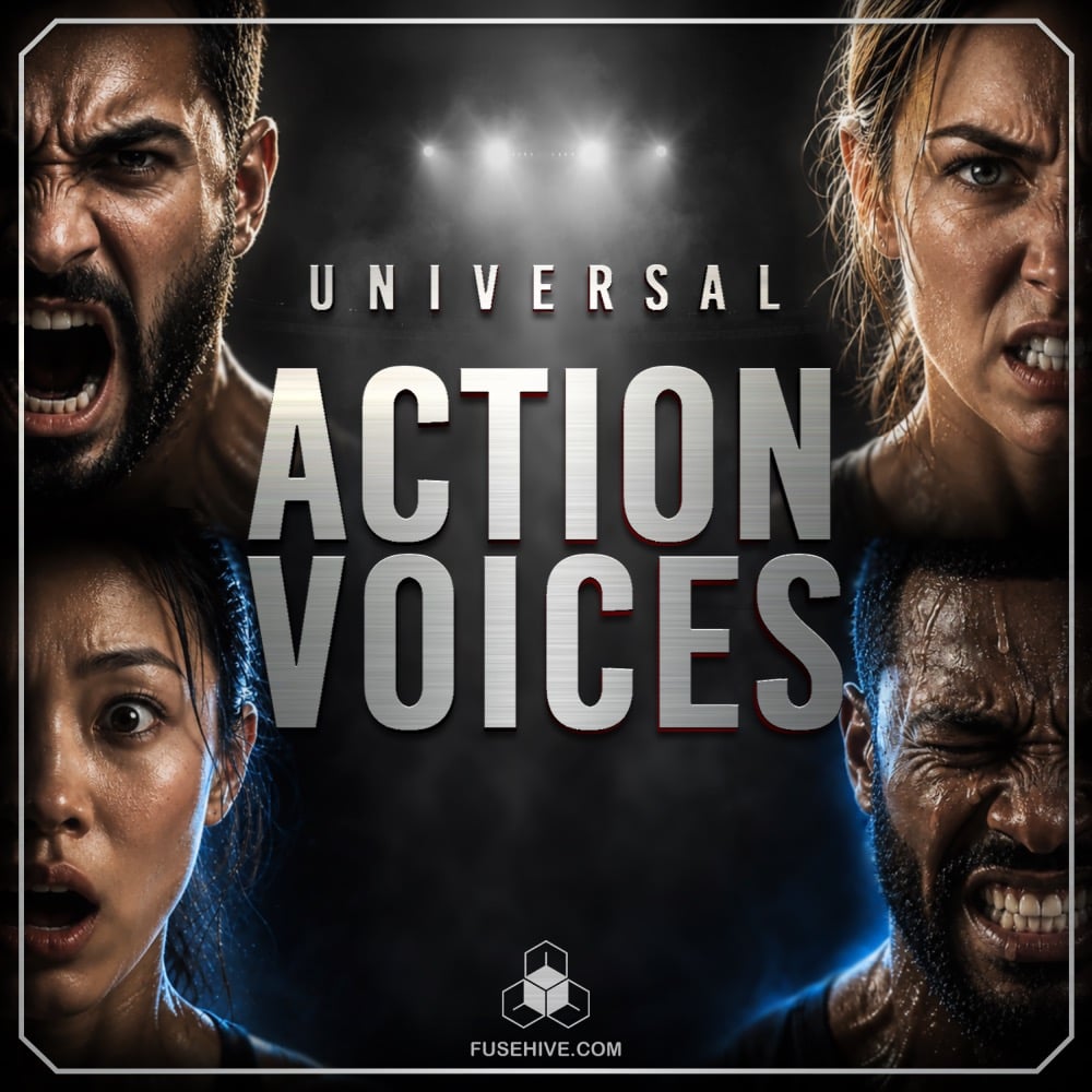 Universal Action Voices | Professional Human Voice Library