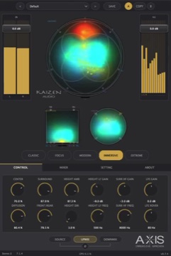 AXIS Upmixer plugin by Kaizen Audio