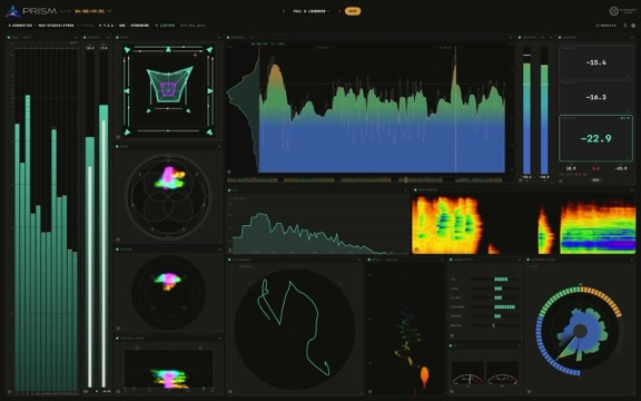 PRISM Visualizer plugin by Kaizen Audio