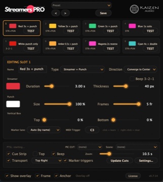 Streamers Pro plugin by Kaizen Audio