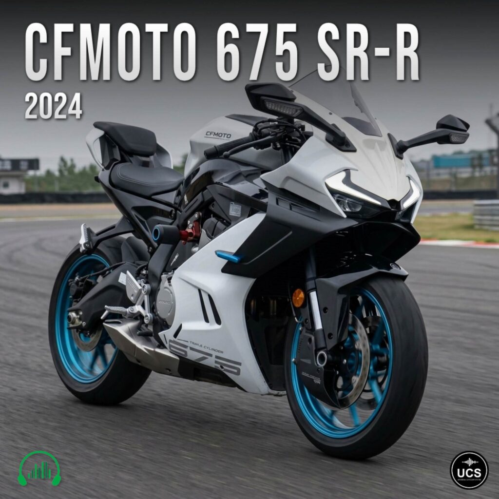 CFMoto 675 SR-R 2024 sport bike motorcycle