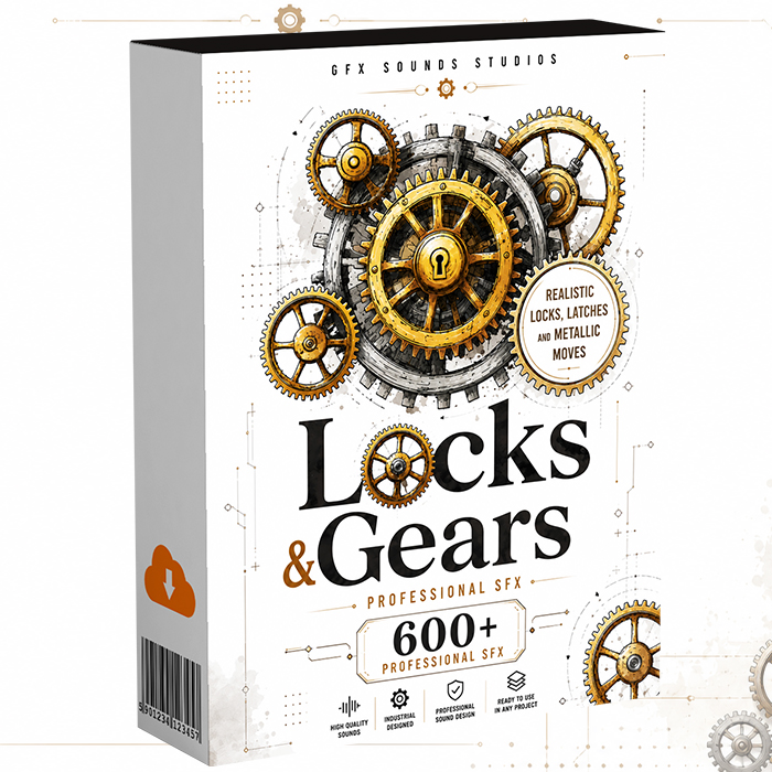 Locks & Gears – Gears, Locks & Machinery Sound Effects Bundle