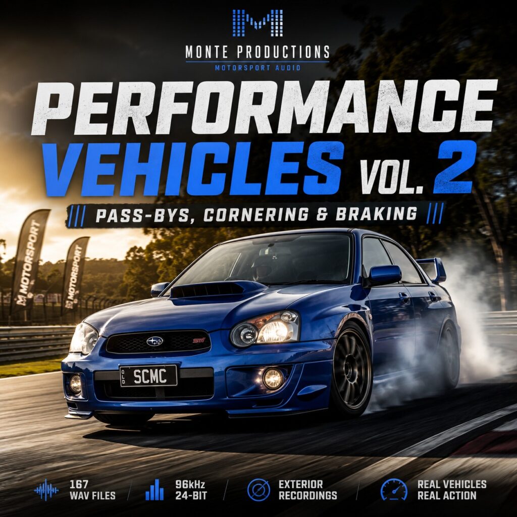 Performance Vehicles Vol. 2 – Pass-Bys, Cornering & Braking