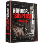 Horror & Suspense Sound Design Toolkit Vol.1 sound library cover by Afterframe